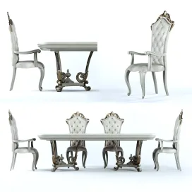 Dining group turri baroque